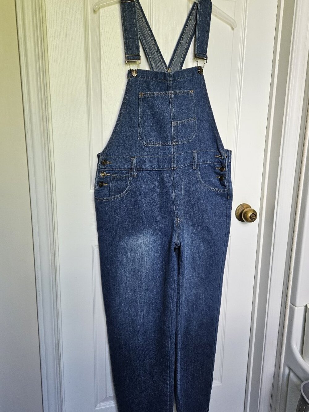 Ladies Lightweight Denim Overalls